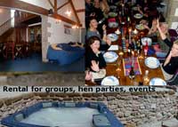 hen parties, party weekends