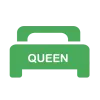 Queen size bed(s) Queen size bed(s)