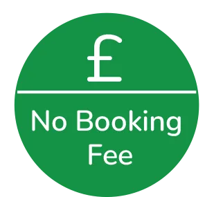 no booking fee