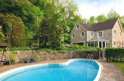 Stag party house with pool